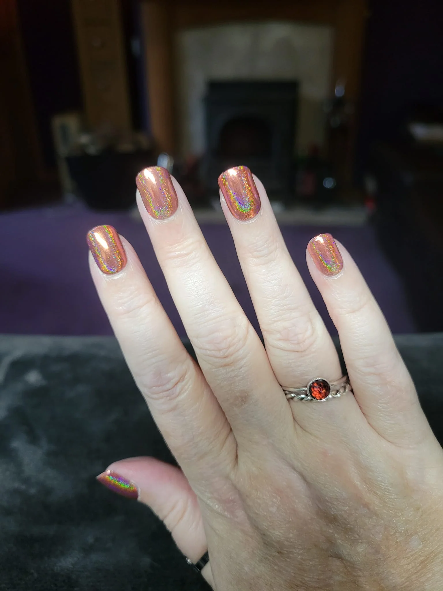Auburn - Holographic Nail Powder - Image 5