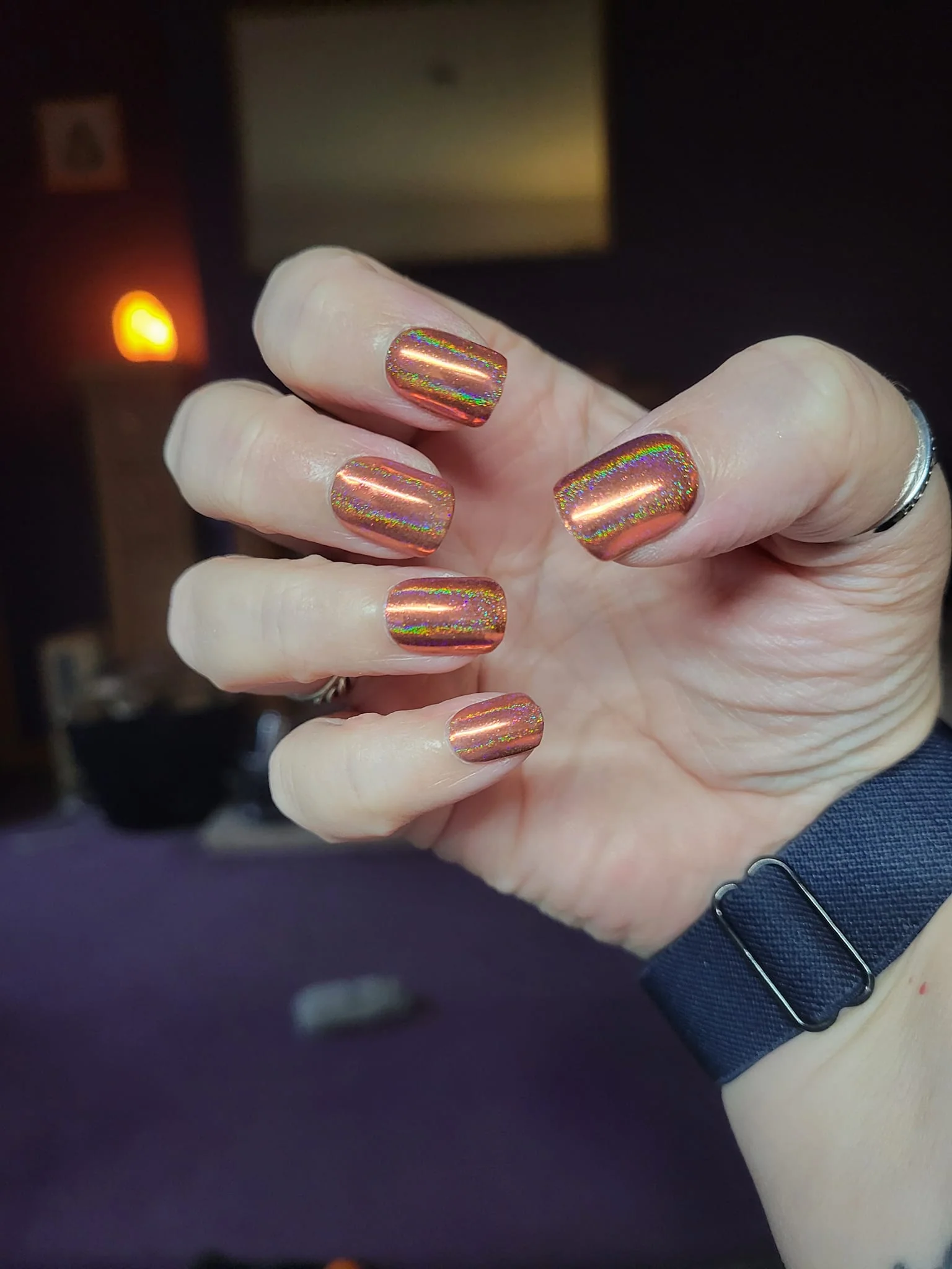 Auburn - Holographic Nail Powder - Image 7
