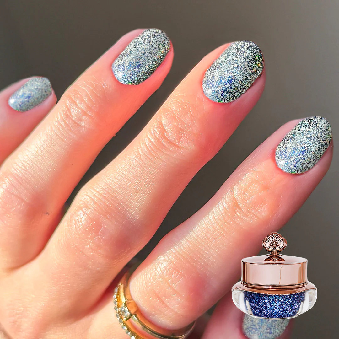 Blue Marble - Classic Nail Powder - Image 2
