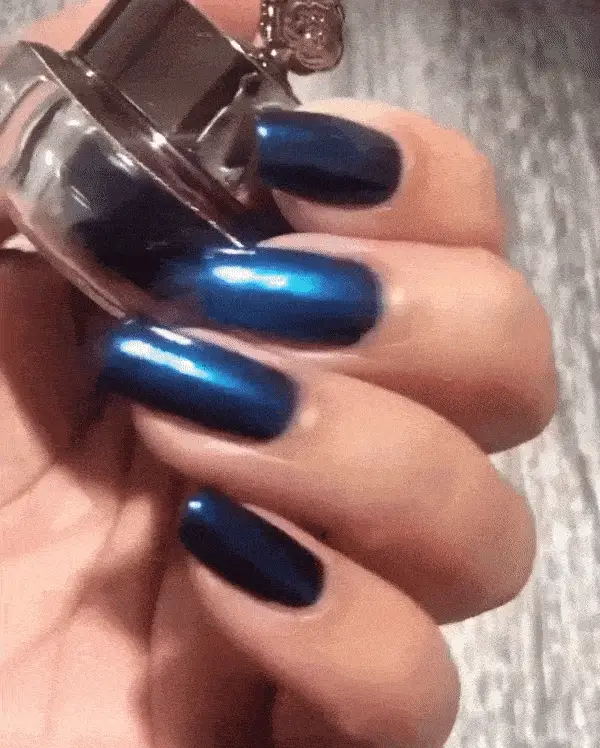 Cobalt - Metallic Nail Powder - Image 2
