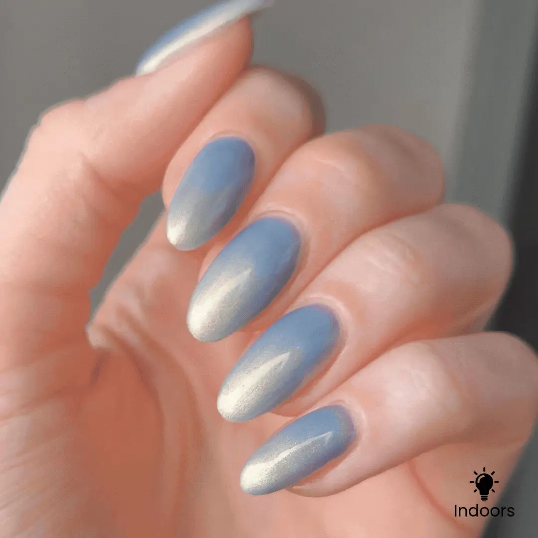 Cornflower - Classic Color Changing Nail Powder - Image 4