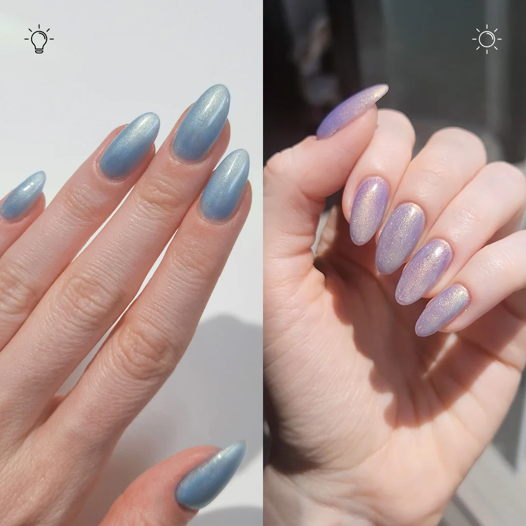 Cornflower - Classic Color Changing Nail Powder - Image 5