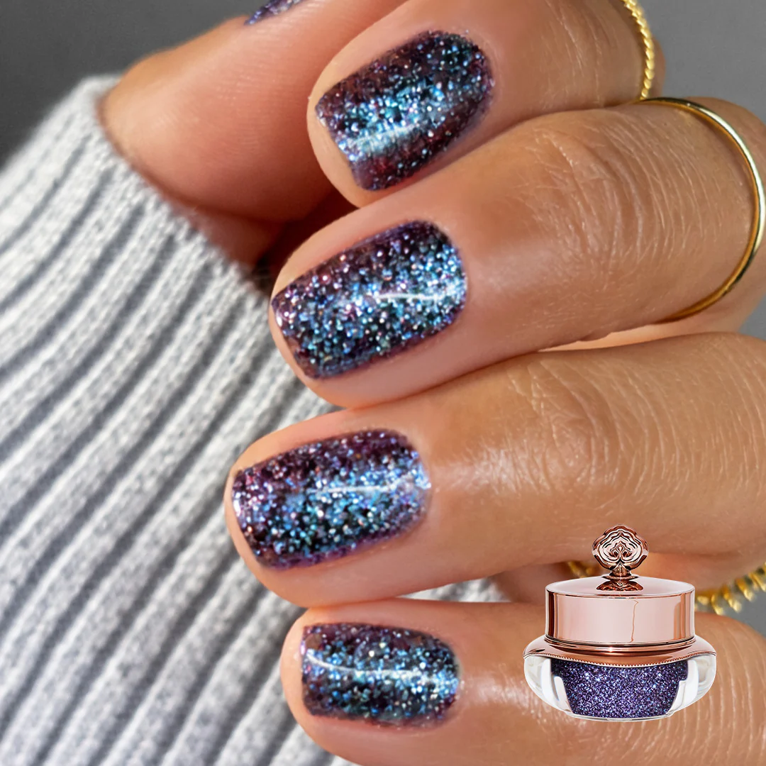 Cosmic Blue - Classic Nail Powder - Image 2