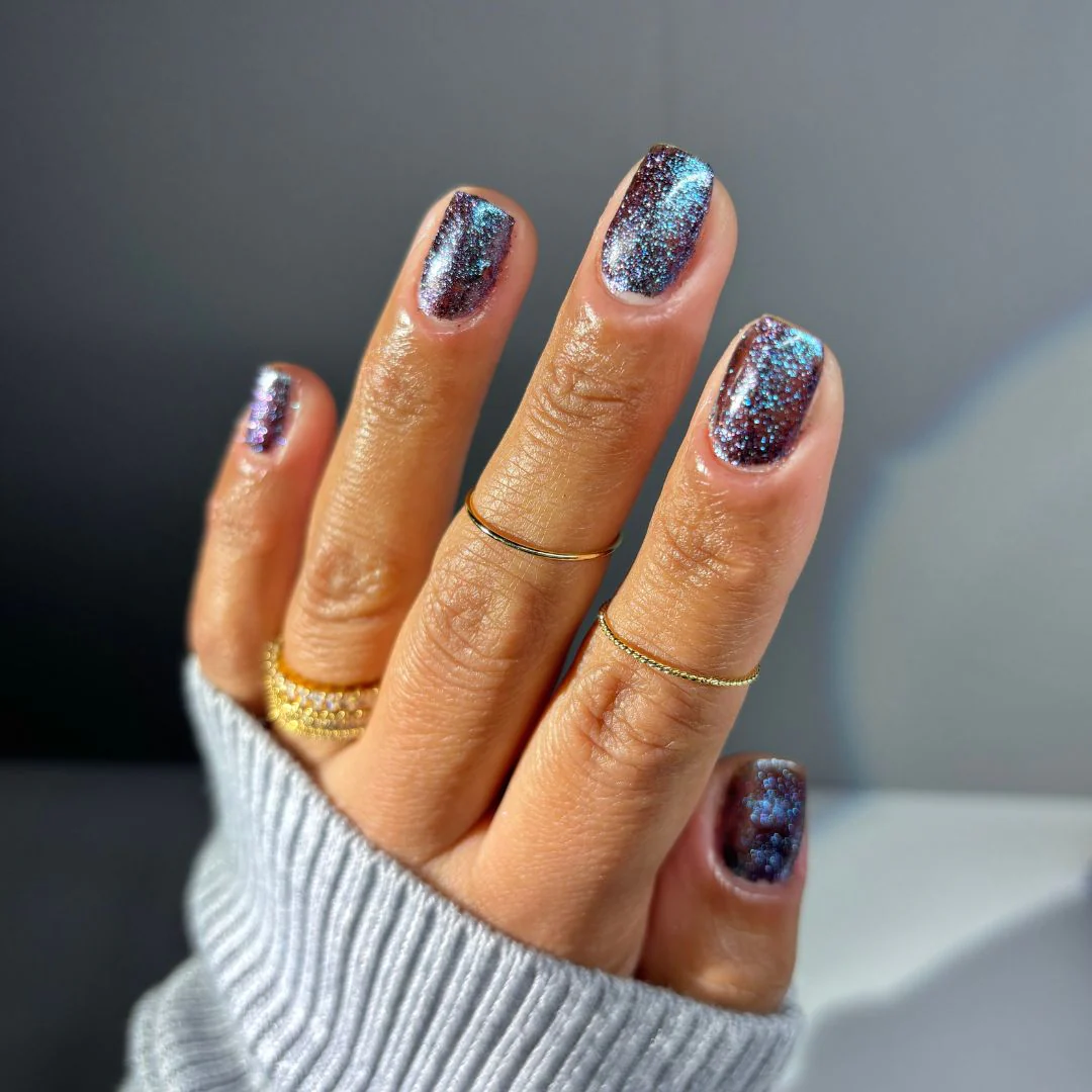 Cosmic Blue - Classic Nail Powder - Image 3