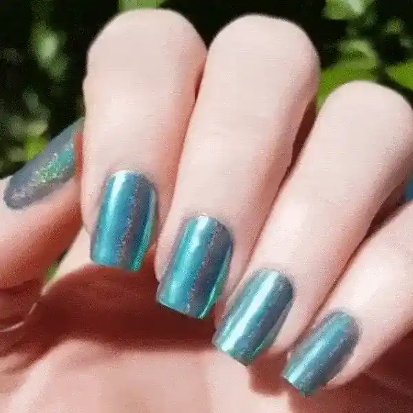 Emerald City - Holographic Nail Powder - Image 3