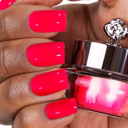 Hot Pink - Matte Neon Nail Powder - Image 4