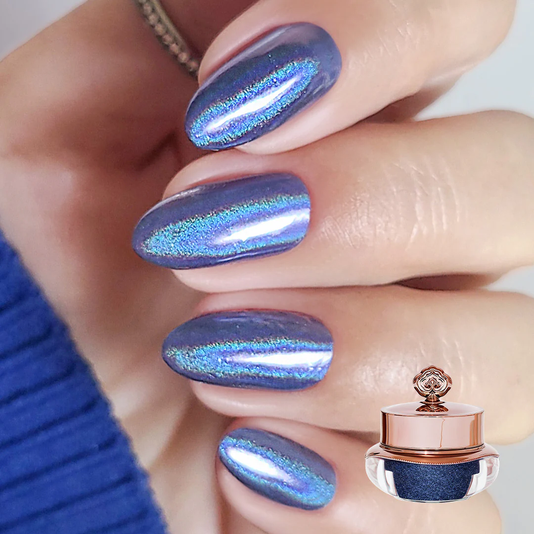 Indigo - Holographic Nail Powder