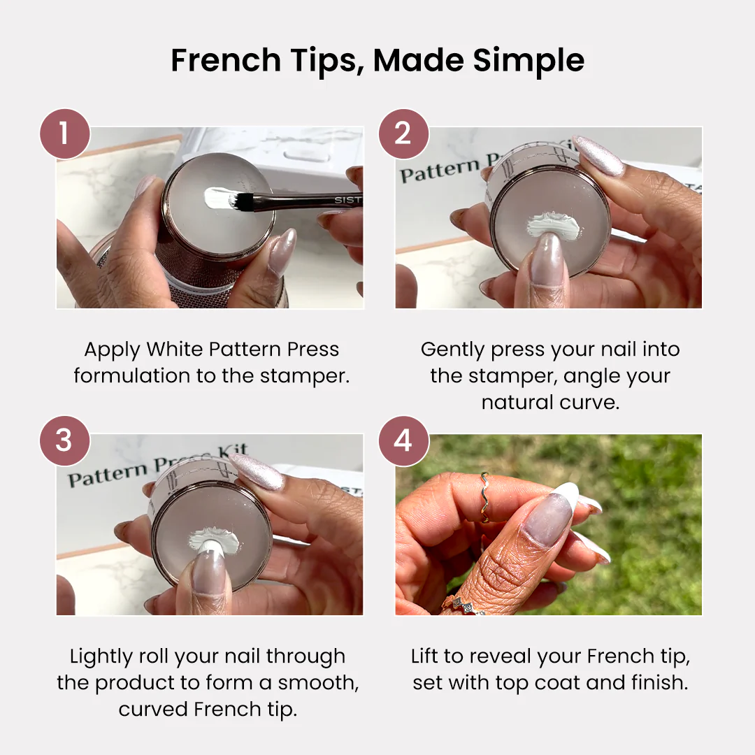 Pattern Press Nail Stamping Kit - Image 11