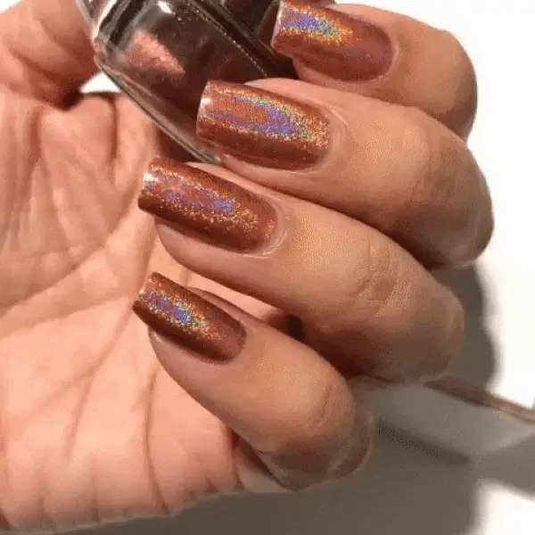 Pink Shatter - Holographic Nail Powder - Image 5
