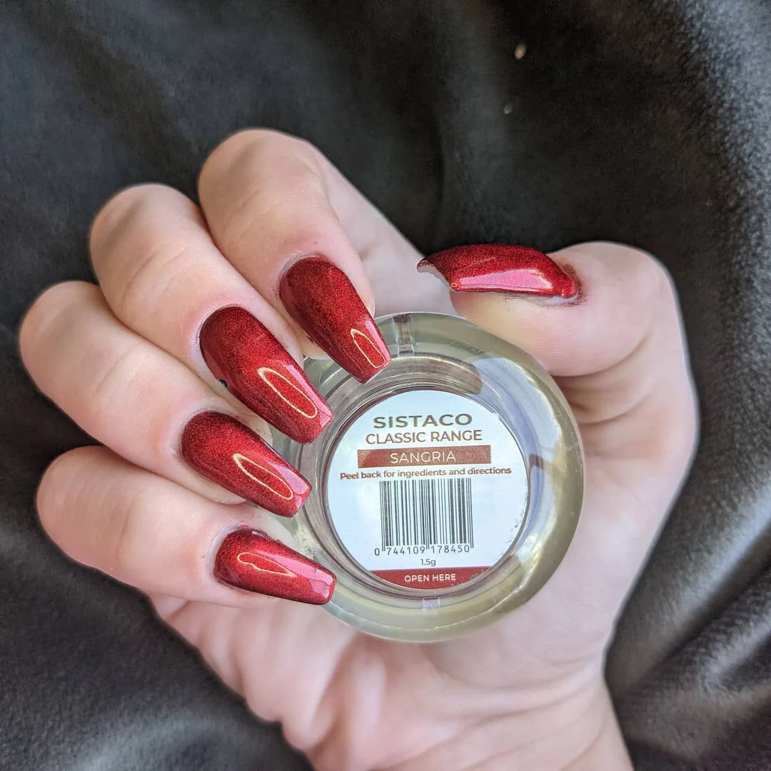 Sangria - Classic Nail Powder - Image 4