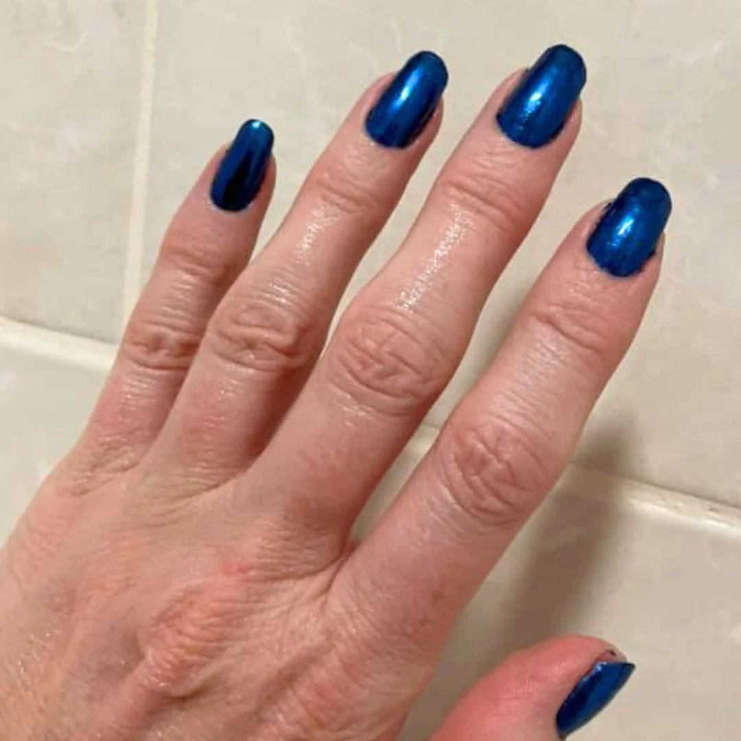 Sapphire - Metallic Nail Powder - Image 4