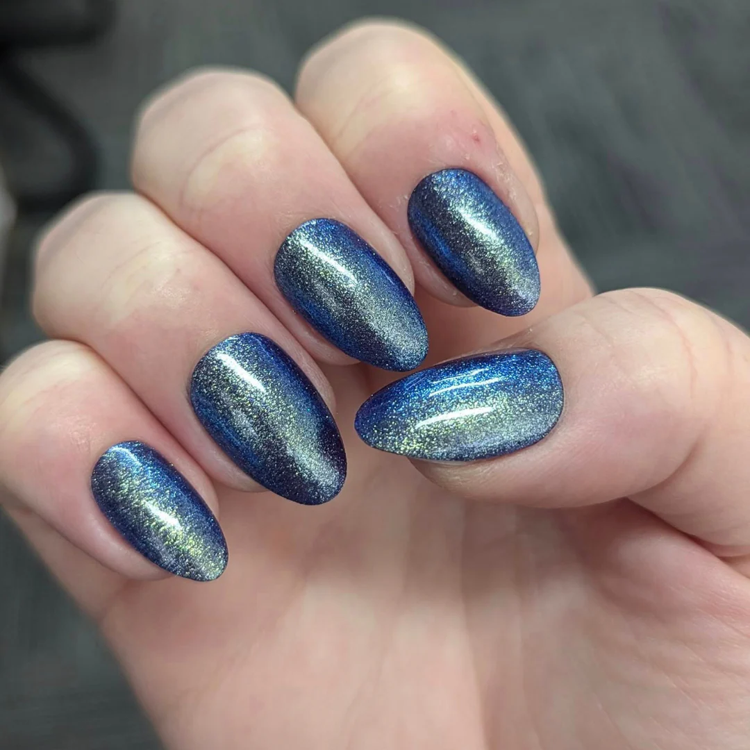 Starlit Blue - Classic Nail Powder - Image 3