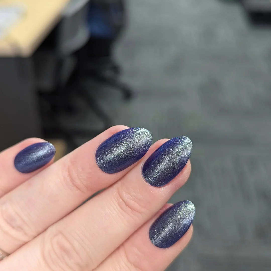 Starlit Blue - Classic Nail Powder - Image 4