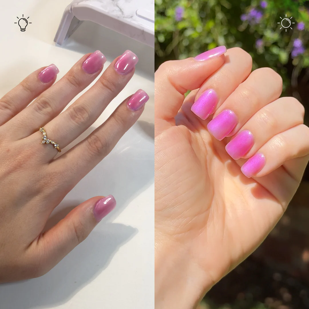 Sugarplum - Classic Color Changing Nail Powder - Image 3