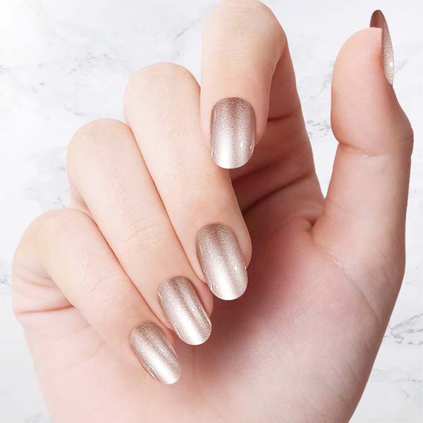 Biscuit Glazed - Oval Sustainable Nails - Image 2