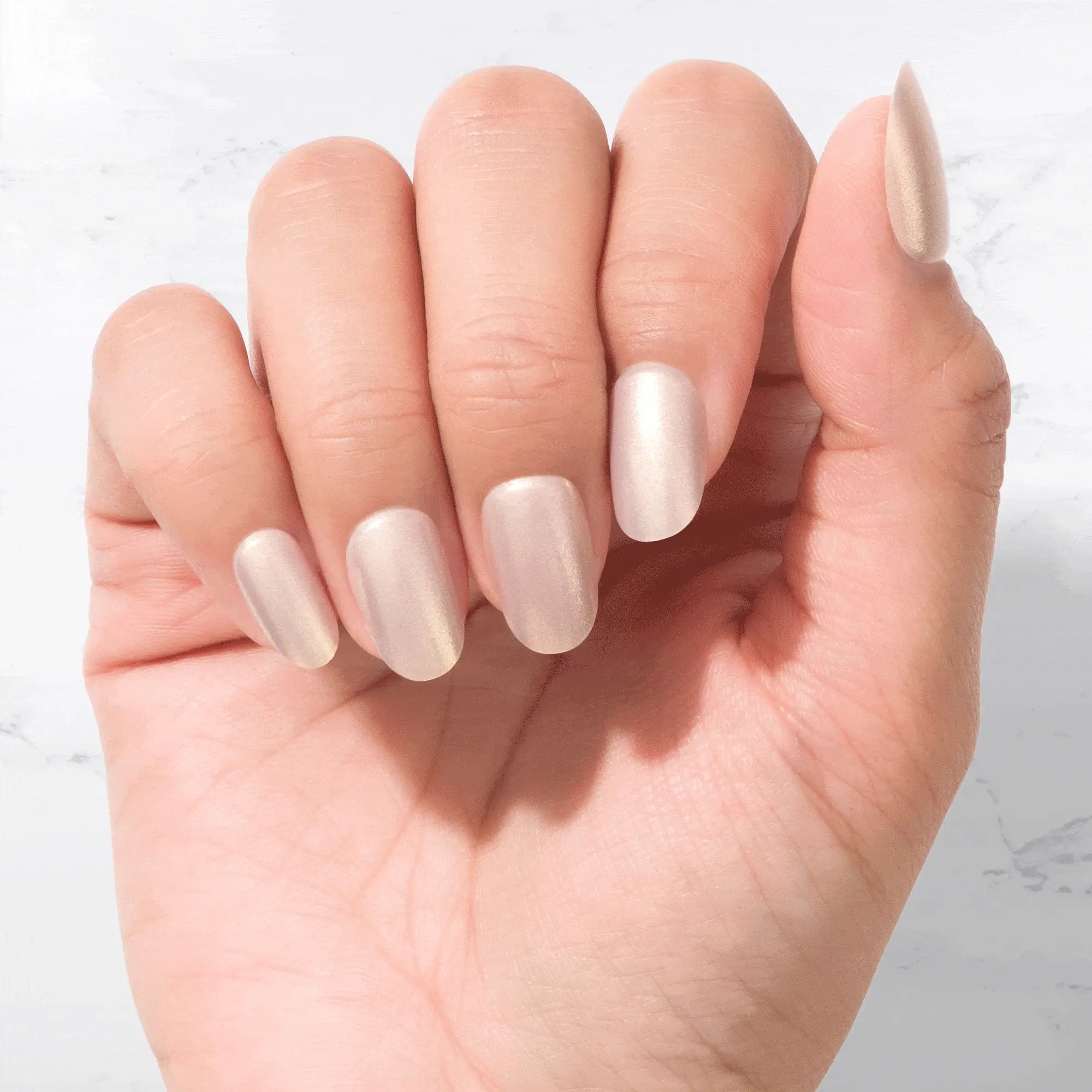 Fawn - Oval Sustainable Nails - Image 3