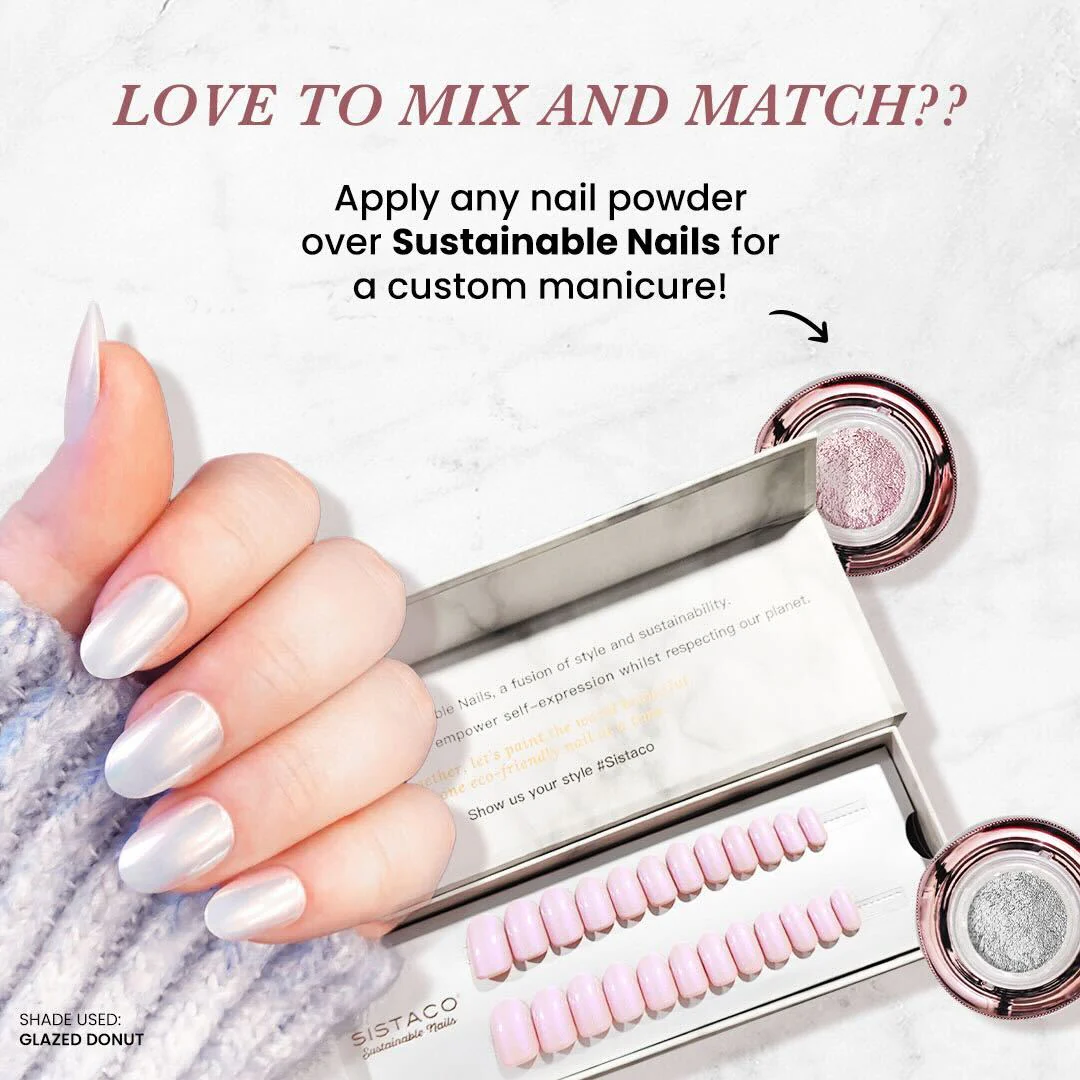 3 Piece Sustainable Nails Pack + 1 FREE - Image 4