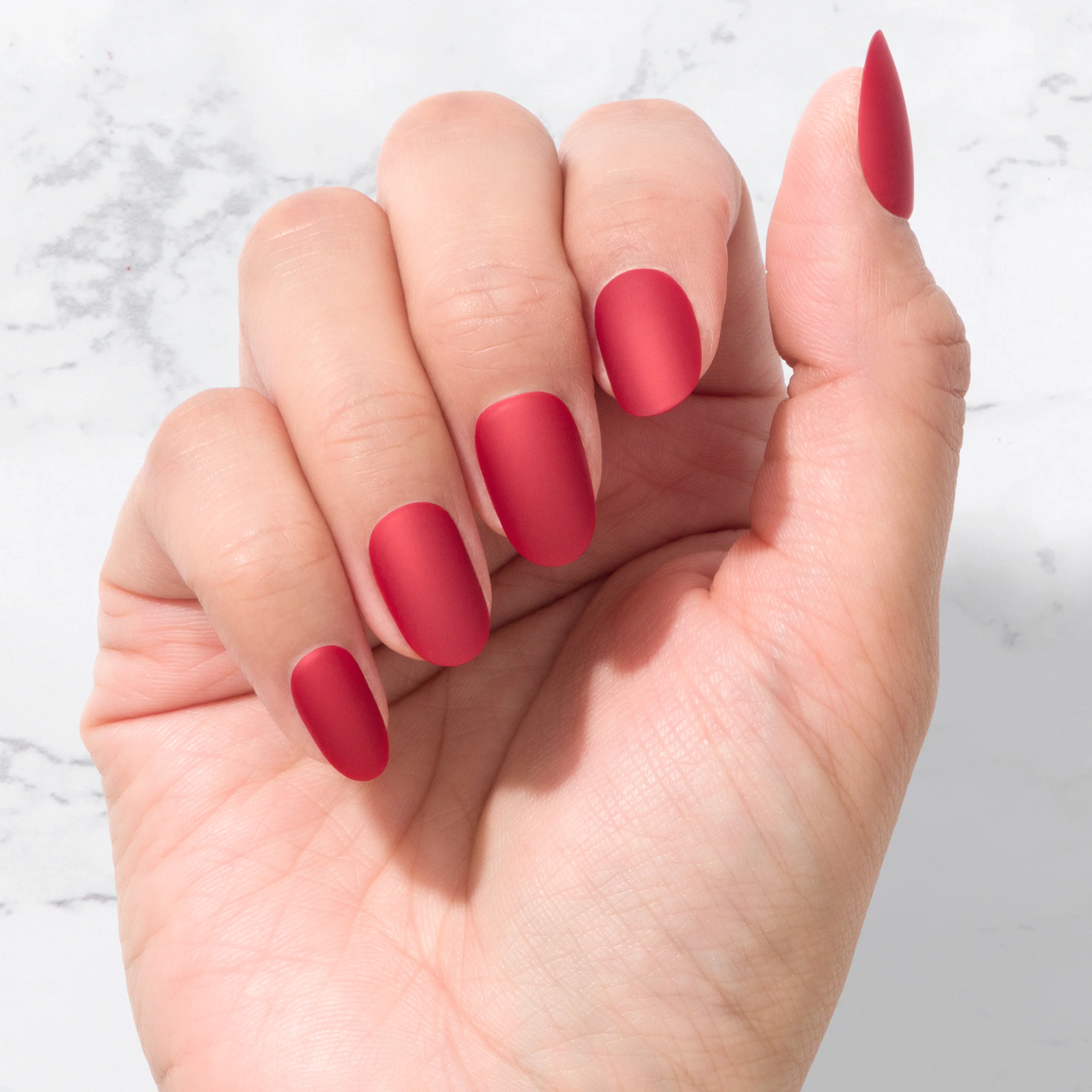 Redwood - Oval Sustainable Nails - Image 2