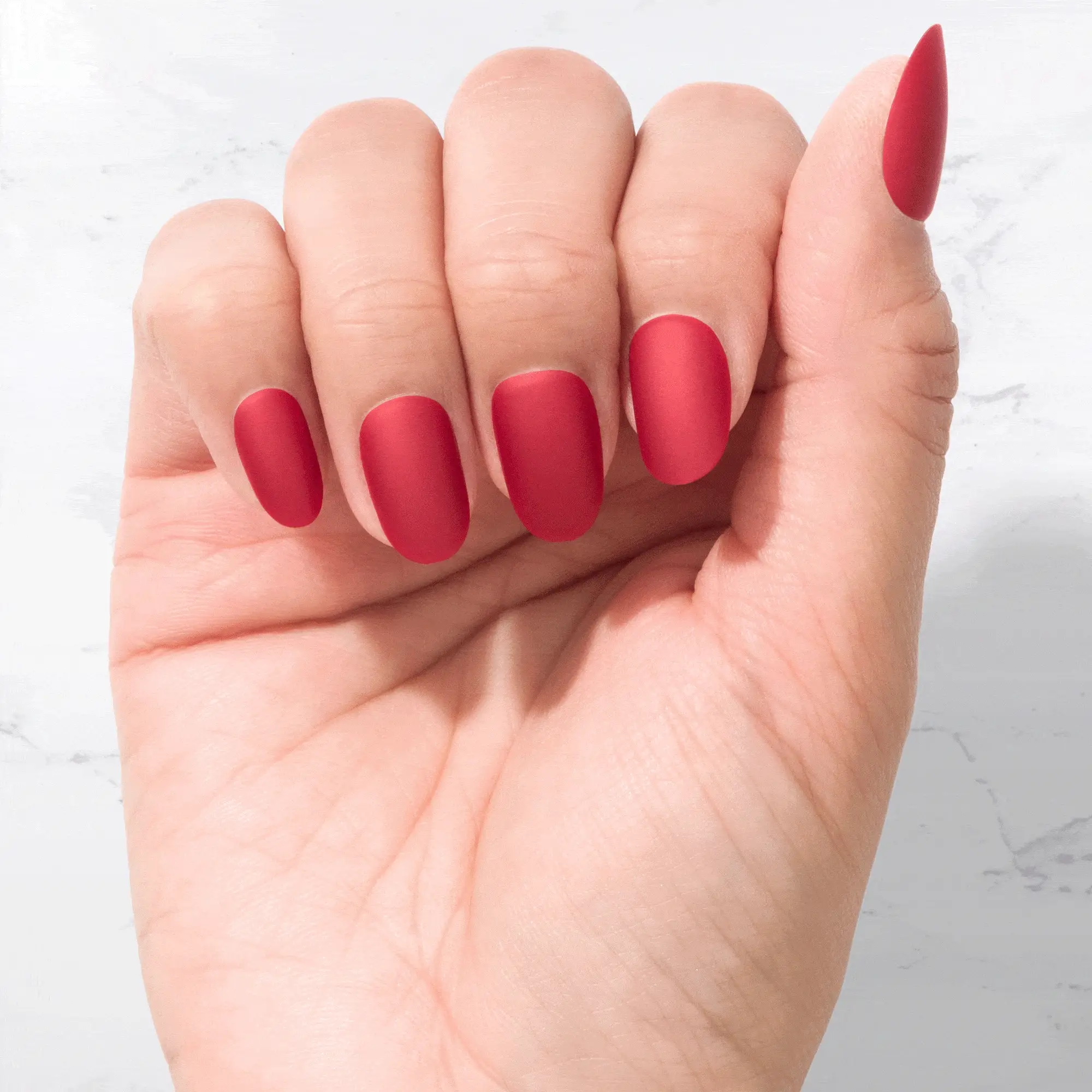 Redwood - Oval Sustainable Nails - Image 3