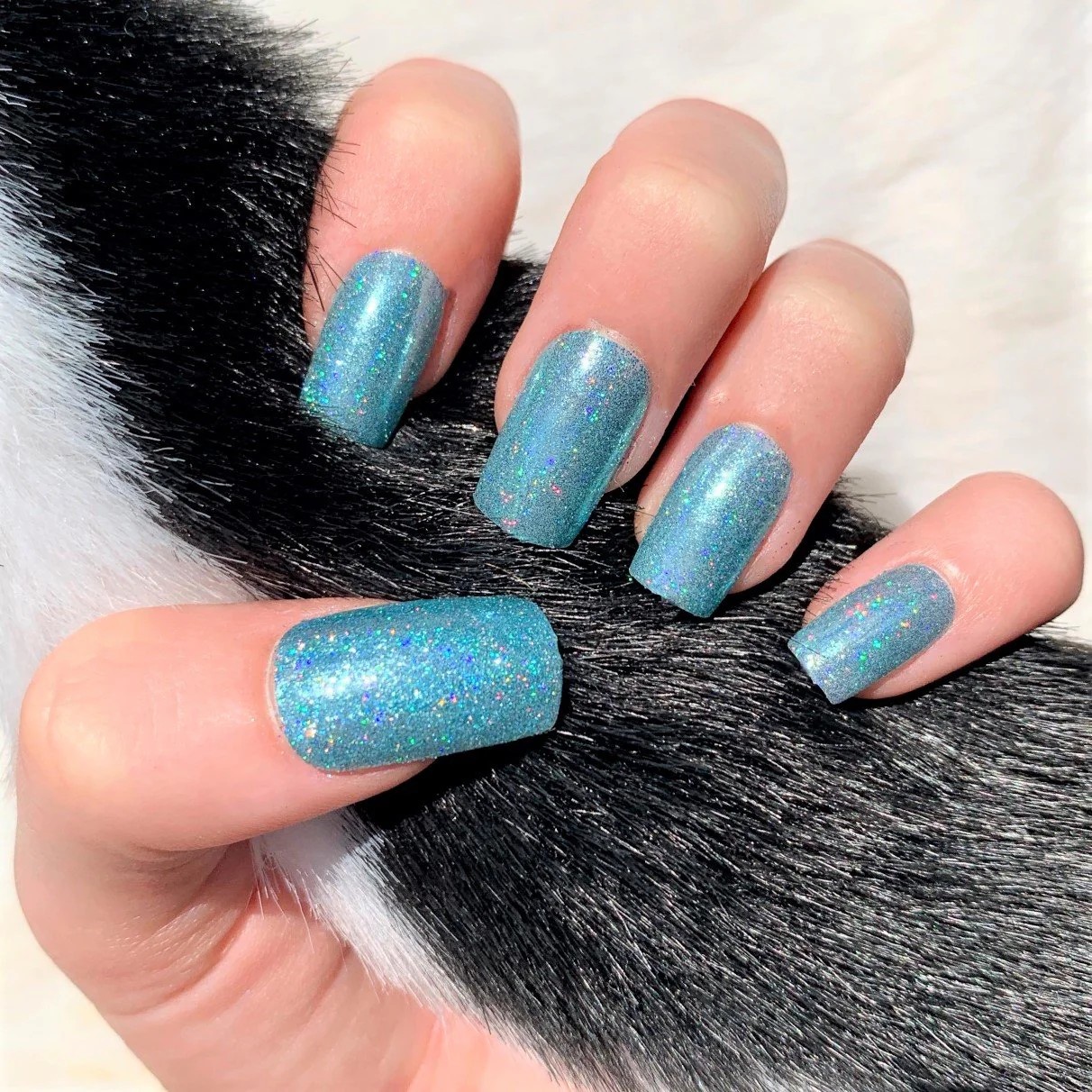 Turquoise - Holographic Nail Powder - Image 3