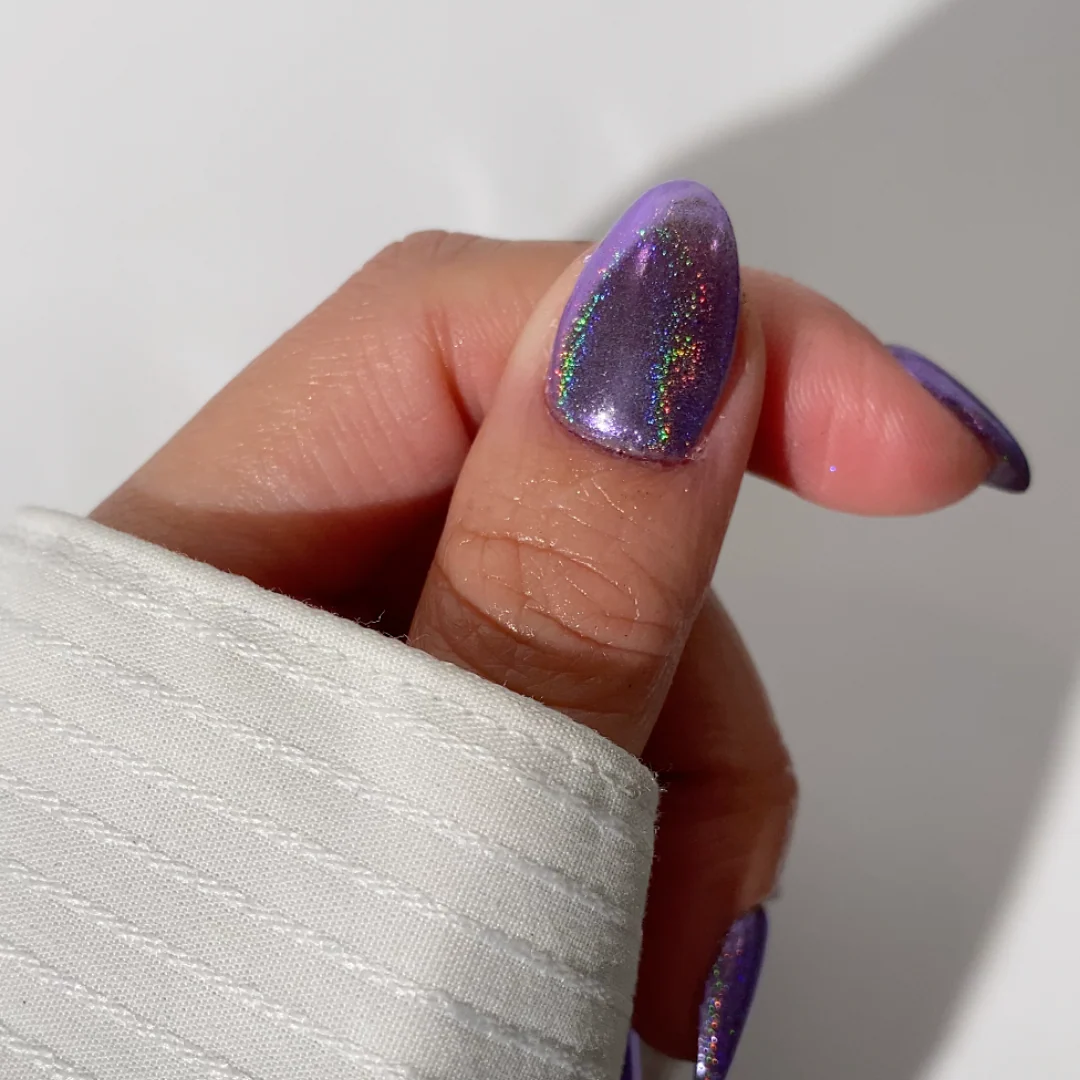 Violet Sky - Holographic Nail Powder - Image 4