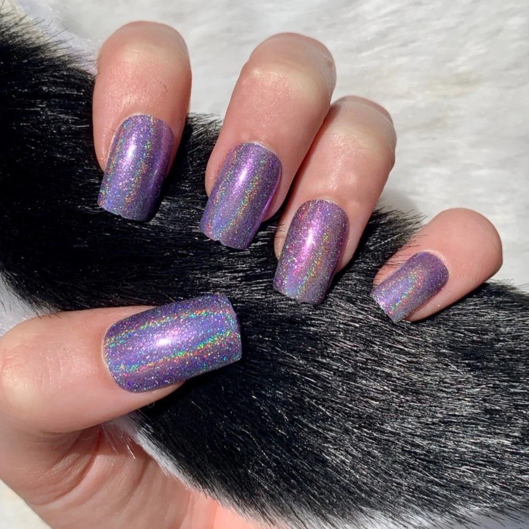 Violet Sky - Holographic Nail Powder - Image 5