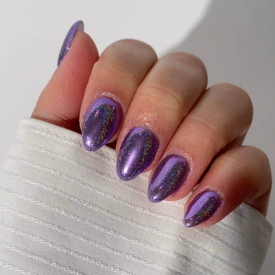 Violet Sky - Holographic Nail Powder - Image 6